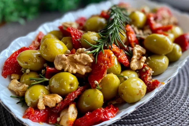 طرز تهیه سالاد زیتون؛ سالاد خاص و خوشمزه