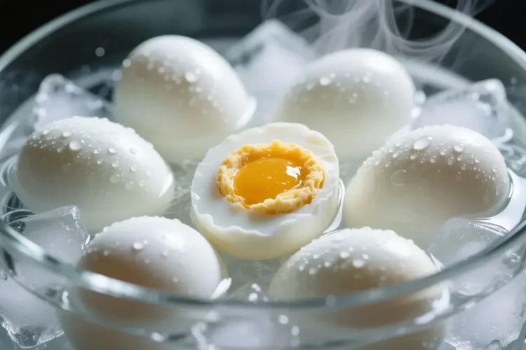 چرا نباید تخم‌مرغ آب‌پز را بلافاصله در آب سرد بیاندازیم؟
