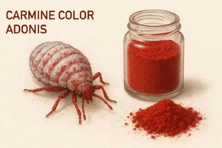 تأیید استفاده از رنگ طبیعی قرمز حاصل از پوست برخی حشرات در محصولات غذایی