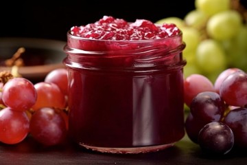 طرز تهیه مربای انگور بدون شکر رژیمی و خوشمزه