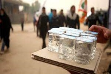ضرورت مصرف آب بسته‌بندی در پیاده‌روی اربعین