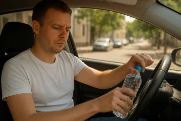 چه میشود اگر در روز گرم تابستان از بطری آب جامانده در خودرو بنوشید؟