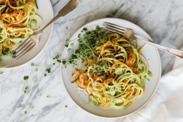 طرز تهیه پاستای هویج و کدو؛ خوشمزه و رژیمی