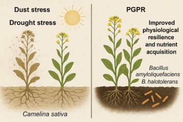 مقابله با تنش‌های ترکیبی خشکی و گردوغبار در گیاه روغنی «کامیلینا»