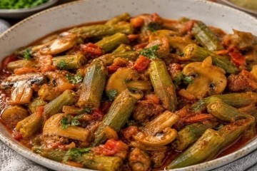 بیشتر آقایان از این سبزی متنفرند ولی ترکیبش با گوجه و قارچ سرخ شده عالی است