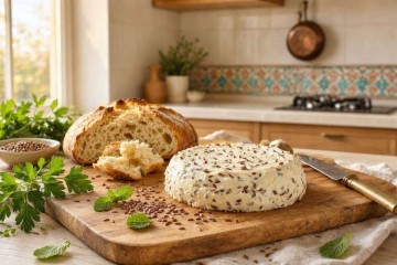 طرز تهیه پنیر خانگی با شیر و دانه کتان | آب پنیر را دور بریزیم یا استفاده کنیم؟