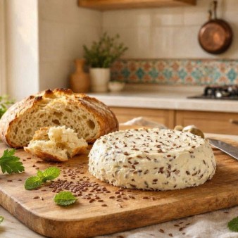 طرز تهیه پنیر خانگی با شیر و دانه کتان | آب پنیر را دور بریزیم یا استفاده کنیم؟