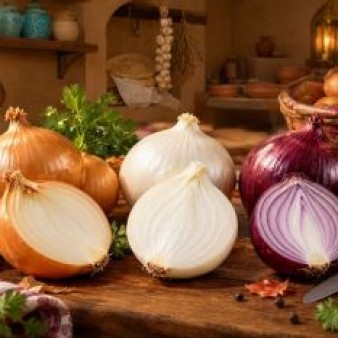 آشنایی با انواع پیاز و کاربرد آن ها در آشپزی