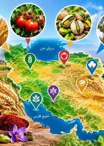 قطب‌های تولید «محصولات استراتژیک زراعی» در ایران